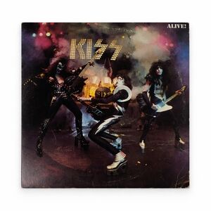 KISS Alive! 2-LP Vinyl Set Vintage 1970s Classic Rock Album